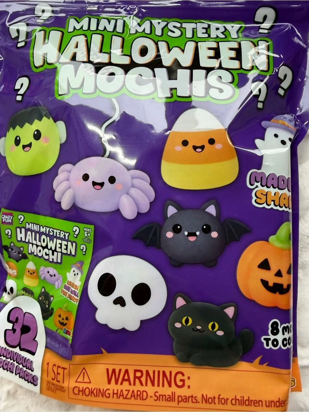 🎃👻 **NEW – CRAZY FUN MINI MYSTERY HALLOWEEN MOCHIS!** 👻🎃